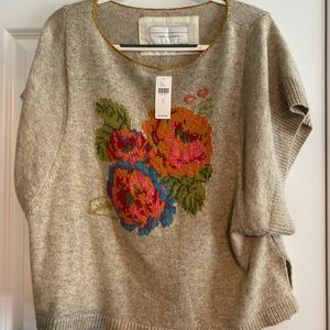 NWT Anthropologie Angel of the North Sweater
